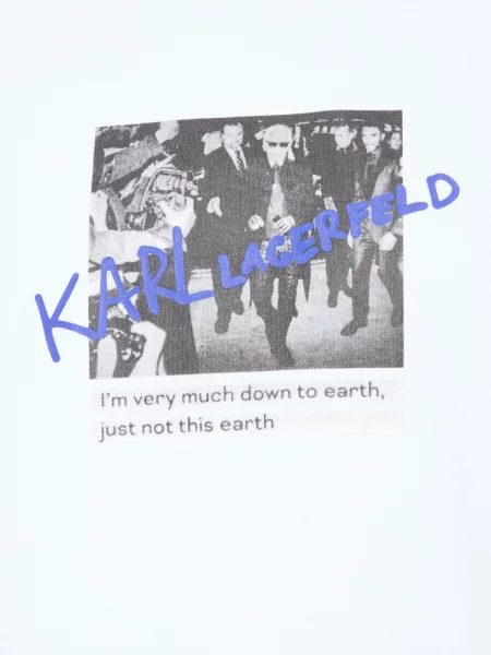 Футболка Karl Lagerfeld білий