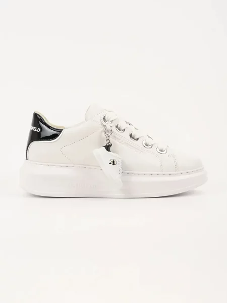 Karl Lagerfeld sneakers din piele KAPRI alb