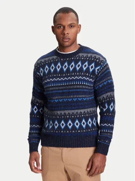 Pulover United Colors Of Benetton modra