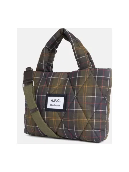 Torebka crossbody Barbour w kratę