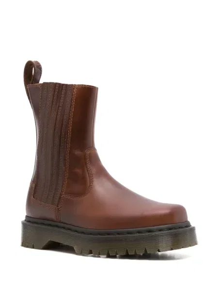 Cizme scurte Dr. Martens maro
