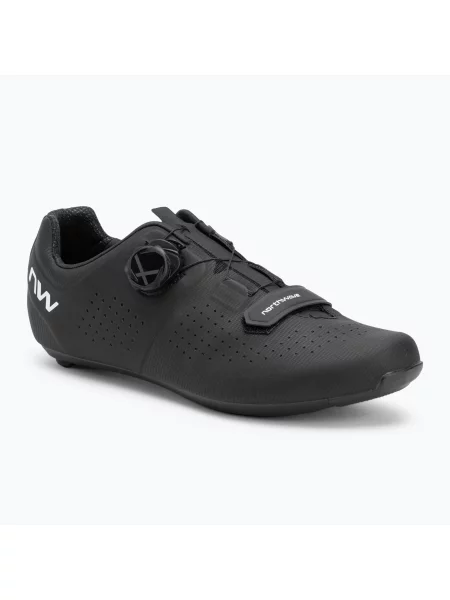 Încălțăminte de șosea pentru bărbați Northwave Storm Carbon black/white alb