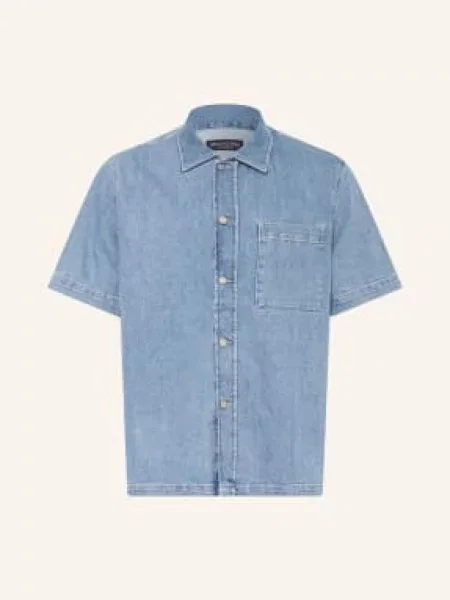 Marc O'polo Koszula Dżinsowa Comfort Fit blau niebieska
