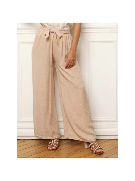 Pantaloni La Modeuse bej