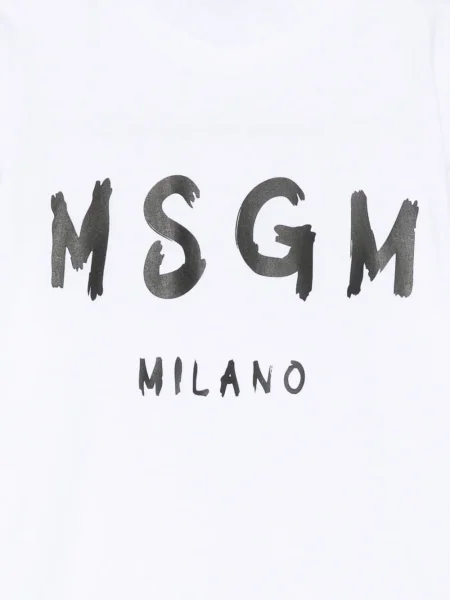 Dětské tričko Msgm bílé