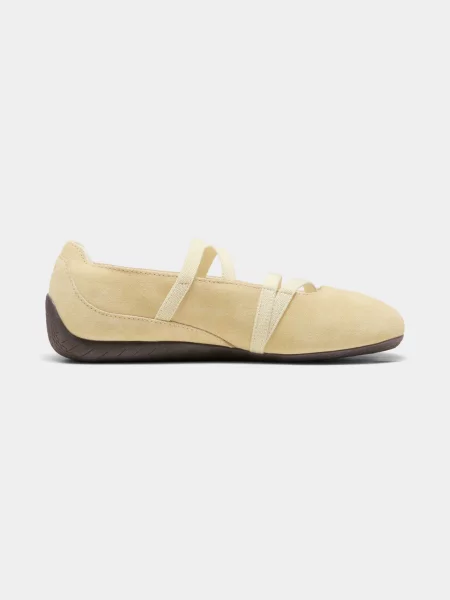 Балетки PUMA Speedcat Ballet Sd Wns комбінований верх жовтий