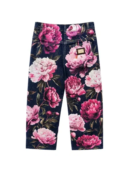 Pantaloni copii Dolce & Gabbana negru