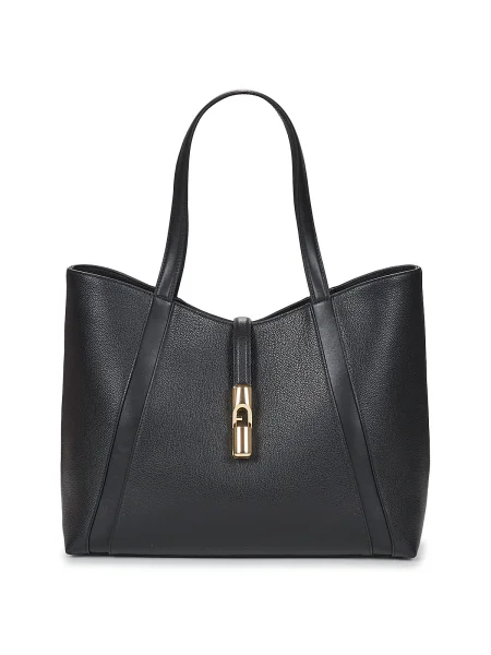 Shopper kabelka Furla čierna