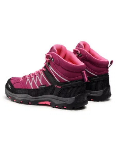 CMP Turistiniai batai Kids Rigel Mid Trekking Shoe Wp rožinė
