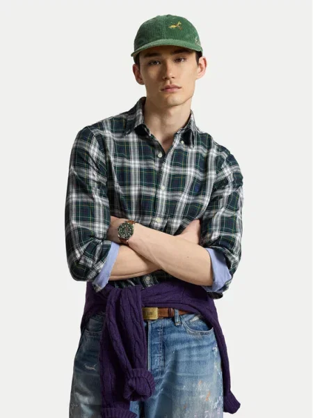 Košile Polo Ralph Lauren zelená