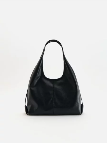 Reserved Geantă hobo negru