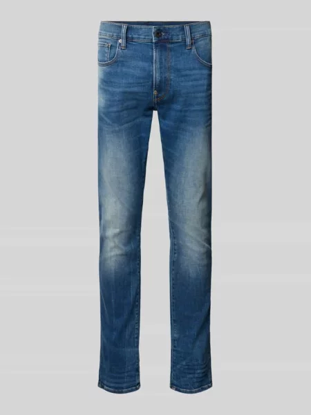 Jeansy o kroju slim fit w 5 kieszeni model REVEND' G-star Raw niebieskie