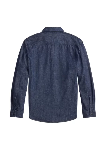 Cămașă Ralph Lauren Rrl albastru