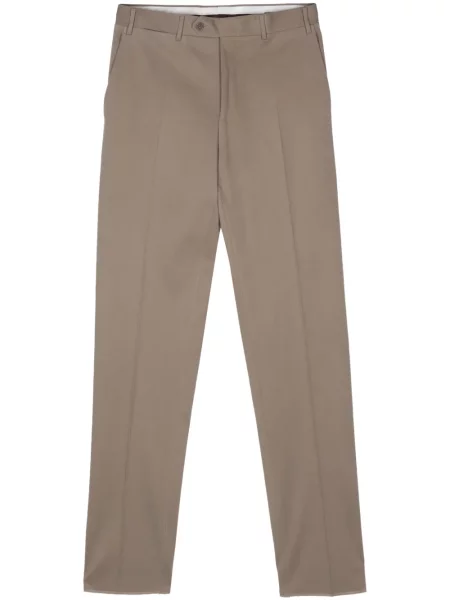 Pantaloni chino Canali verde