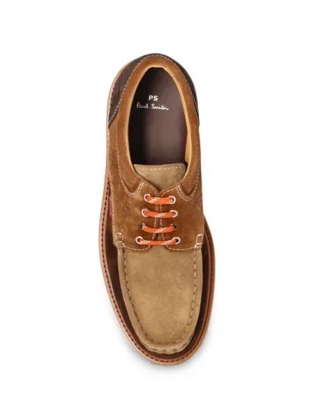 Σκαρπινια Paul Smith σουέντ καφέ