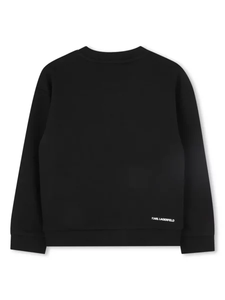 Bluza dziecięca Karl Lagerfeld czarna