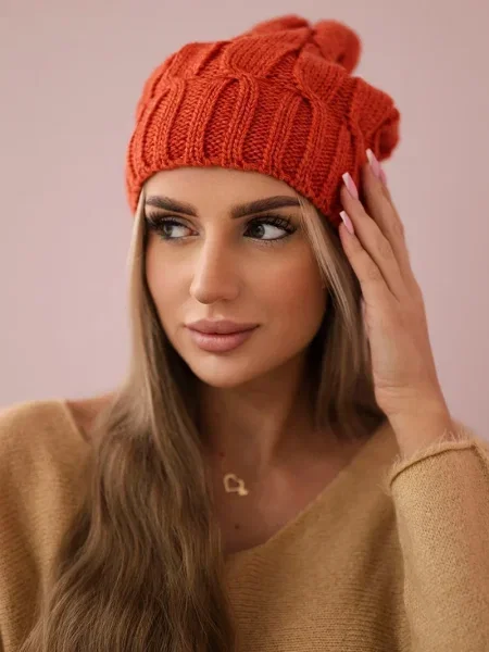 Șapcă Kesi din fleece maro