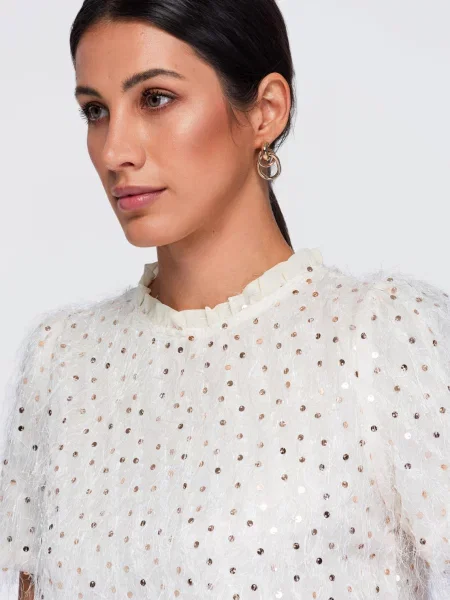 Bluza Ombre bijela