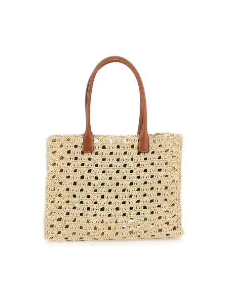 Shopperka Versace beżowa