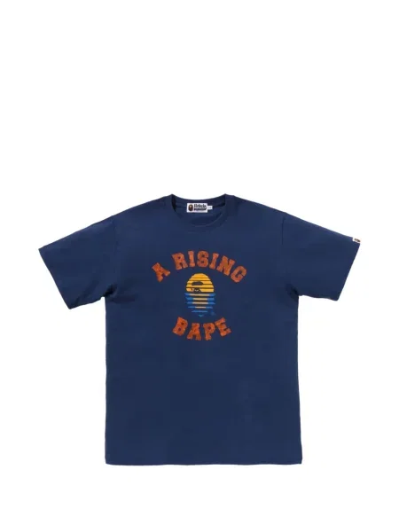 Tricou A Bathing Ape® cu imagine albastru