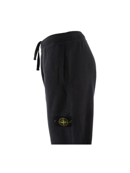 Spodnie dresowe Stone Island z kamieniami niebieskie