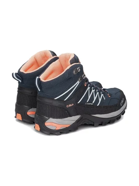 Trekové boty CMP Rigel Mid black and navy blue modré