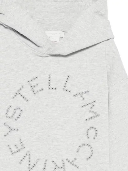 Bluza z kapturem dziecięca Stella Mccartney szara