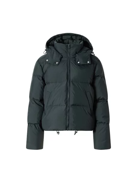 Kurtka puchowa Lacoste zielona