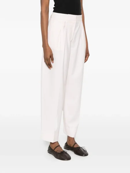 Pantaloni Twinset plisate roz