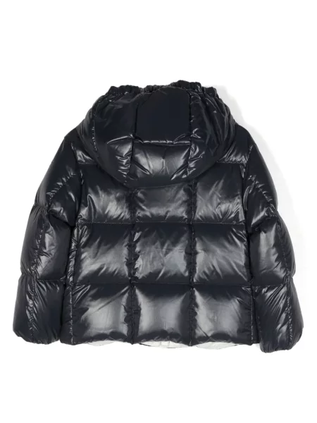 Kurtka puchowa dziecięca Moncler Enfant niebieska