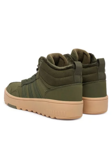 Laisvalaikio batai adidas Hoops Mid chaki