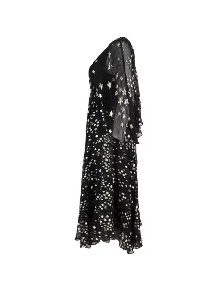 Sukienka midi Loveshackfancy do kolan garniturowa czarna