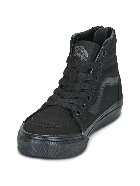 Členkové topánky Vans čierna