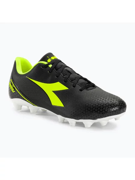Bărbați Diadora Pichichi 6 negru/galben fi dd/alb ghete de fotbal alb/negru alb