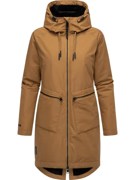 Ragwear Zimní kabát Holstic velbloudí