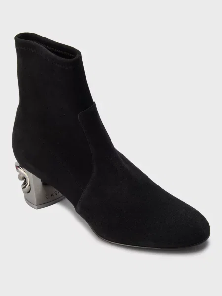 Ботильоны Casadei черные