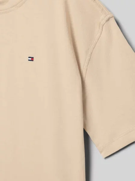 T-shirt o kroju regular fit z czystej bawełny Tommy Hilfiger Teens
