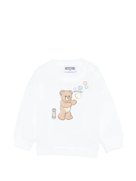 Bluza dziecięca Moschino biała