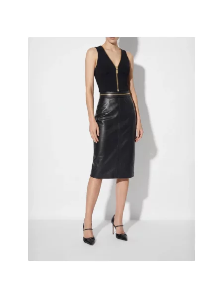 Top Elisabetta Franchi czarny