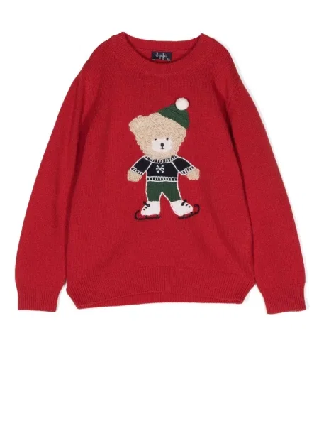 Sweter dziecięcy Il Gufo czerwony