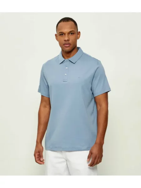 Tricou polo Michael Kors albastru