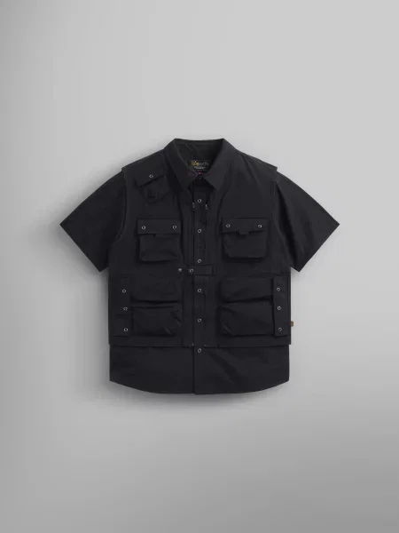 Рубашка Alpha Industries черная