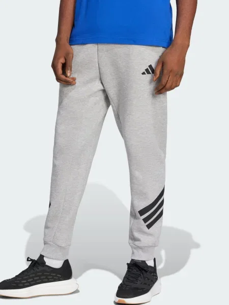 ADIDAS SPORTSWEAR Sportinės kelnės Future Icons margai / juoda pilka