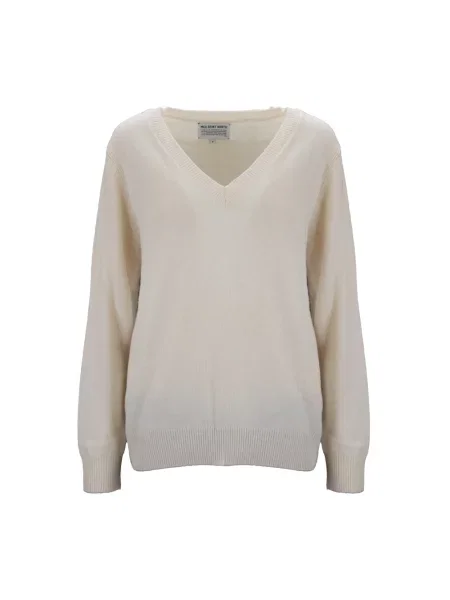 Sweter Mc2 Saint Barth wełniany biały