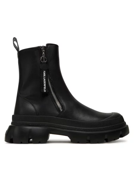 KARL LAGERFELD Botki czarny