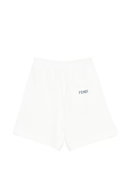 Szorty dziecięce Fendi białe