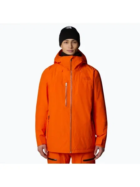 Férfi sí dzseki The North Face Descendit narancssárga. Méret: M narancsszínű