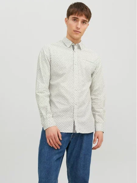 Πουκάμισο Jack&Jones λευκό