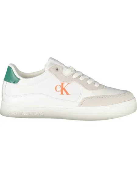 Teniși Calvin Klein Jeans alb
