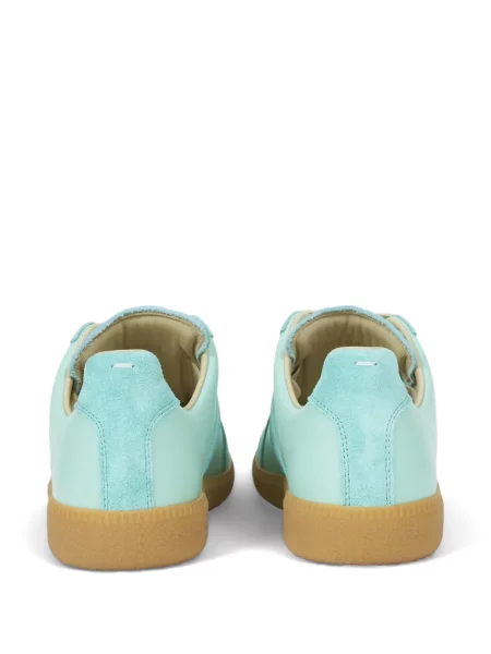 Sneakerși Maison Margiela din piele albastru
